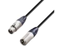 Adam Hall 5 Star MMF 0100 XLR microfoonkabel met Neutrik-pluggen 1m - thumbnail