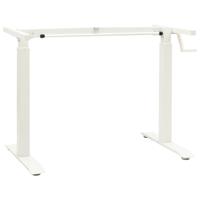 Zit-stabureauframe met slinger handmatig wit - thumbnail