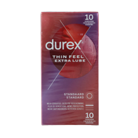 Durex Thin Feel (Extra Lube) Condooms 10 stuks - thumbnail