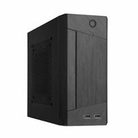 Silverstone Milo 10 Desktop Zwart - thumbnail