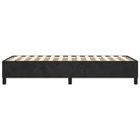 Boxspringframe fluweel zwart 90x200 cm - thumbnail