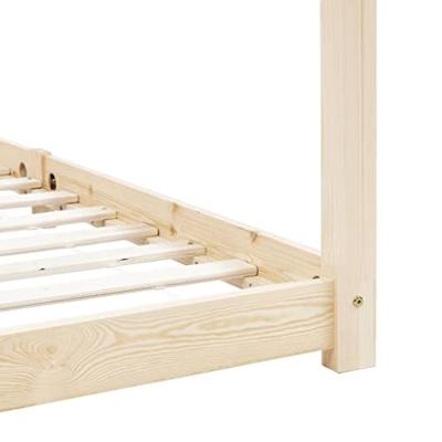 Kinderbedframe massief grenenhout 90x200 cm Kinderbedframe massief grenenhout 90x200 cm