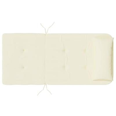 Stoelkussens 2 st Adirondack oxford stof crmekleurig
