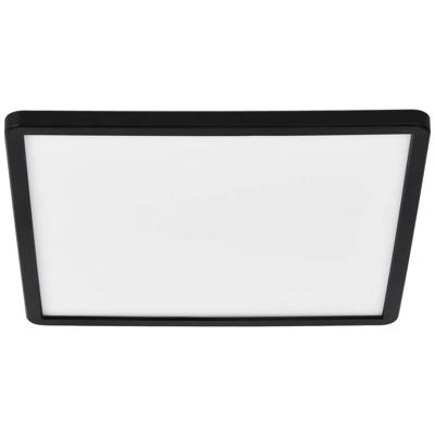 Nordlux 2015066103 Oja Square 29 LED-plafondlamp LED LED 14.5 W Zwart Nordlux 2015066103 Oja Square 29 LED-plafondlamp LED LED 14.5 W Zwart