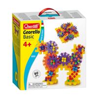 Quercetti georello tandwielenset hond & bloem, 80dlg. - thumbnail