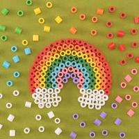 Vaessen Creative • strijkkralen glow groen 1100st. - thumbnail