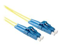 ACT RL1702 Glasvezel Patchkabel Duplex LSZH Singlemode Short Boot - LC/LC 9/125µm OS2 - 2 meter - thumbnail