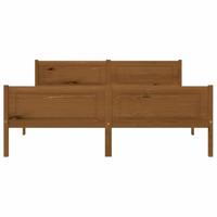 Bedframe massief grenenhout honingbruin 140x200 cm - thumbnail