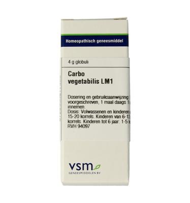VSM Carbo vegetabilis LM1 4 Gram