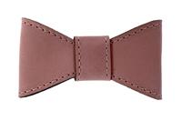 Sazzz vlinderstrik glamper leer roze - thumbnail