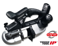 Panasonic EY45A5XT Accu bandzaagmachine 18V Basic Body in systainer - thumbnail