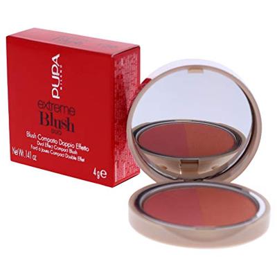 PUPA Extreme Blush Duo Blush Matt Salmon Radiant Peach 4gr