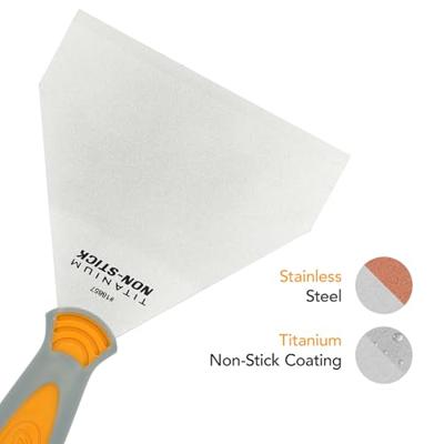 Westcott AC-E18857 Schraper Clauss Onbuigzaam, 24,6x12,7x3,2cm Van Titanium