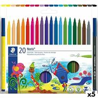 Kleurstift noris 326 kartonnen etui 20 kleuren | 5 stuks - thumbnail