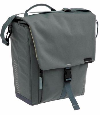 Burgers - New Looxs Tas new looxs tulum enkel grijs/groen | 16l