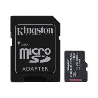 Micro SD kaart met adapter Kingston SDCIT/16GB 16GB 16 GB - thumbnail