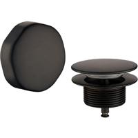 Wiesbaden Doblar Badafvoer met Overloop - Mat Zwart - thumbnail