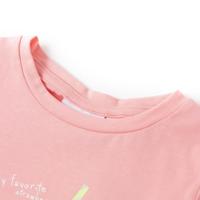 Kindershirt 92 roze - thumbnail
