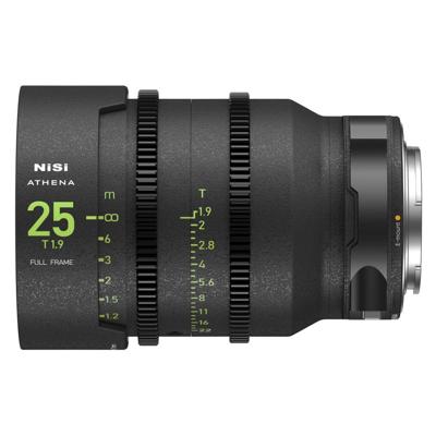 NiSi 25mm T1.9 (E-mount) ATHENA PRIME full frame cinema lens