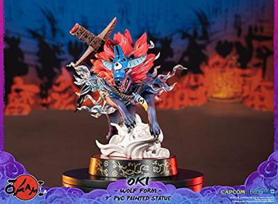 Okami: Oki Wolf Form PVC Statue Okami: Oki Wolf Form PVC Statue