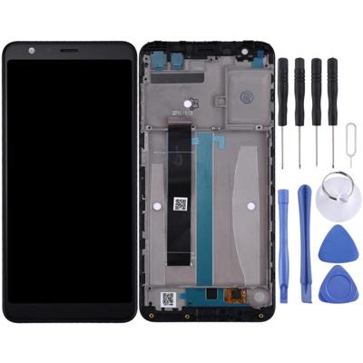 LCD-scherm en Digitizer volledige montage met Frame voor Asus Zenfone Max Plus (M1) X018DC X018D ZB570TL