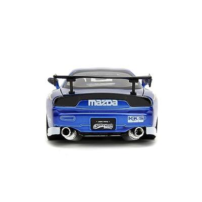 JADA TOYS Street Fighter 1993 Mazda RX7 met Chun-Li figuur Kant-en-klaar model Personenauto (model) JADA TOYS Street Fighter 1993 Mazda RX7 met Chun-Li figuur Kant-en-klaar model Personenauto (model)