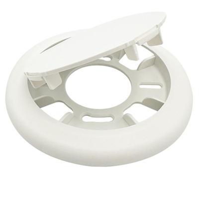 Enzo plafondplaat rond | wit 125mm klikbaar - 4214085 Enzo plafondplaat rond | wit 125mm klikbaar - 4214085