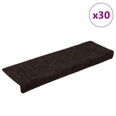 Trapmatten zelfklevend 30 st 65x21x4 cm bruin