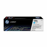 HP toner 128A, 1 300 pagina&apos;s, OEM CE321A, cyaan - thumbnail