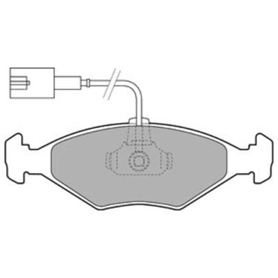 Remblokkenset, schijfrem LP1855