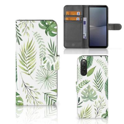 Sony Xperia 10 V Hoesje Leaves Sony Xperia 10 V Hoesje Leaves