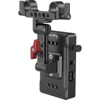 SmallRig 3499B V-Mount Battery Adapter Plate (Basic Version) with Extension Arm - thumbnail