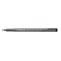 Fineliner Staedtler Pigment 308 zwart 0.3-2.0mm | 10 stuks - thumbnail