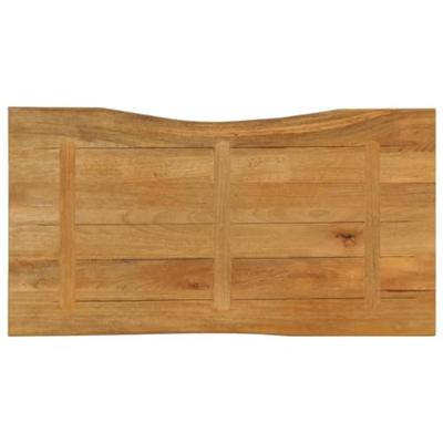 Tafelblad met natuurlijke rand 120x60x2,5 cm massief mangohout Tafelblad met natuurlijke rand 120x60x2,5 cm massief mangohout
