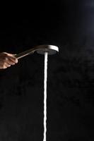 Ben Beam handdouche rond Ø13cm met 3 straalsoorten RVS-look - thumbnail