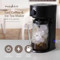 Nedis kaicm200fbk ijskoffie & ijsthee maker filter koffie 2.5 l 6 kopjes zwart - thumbnail