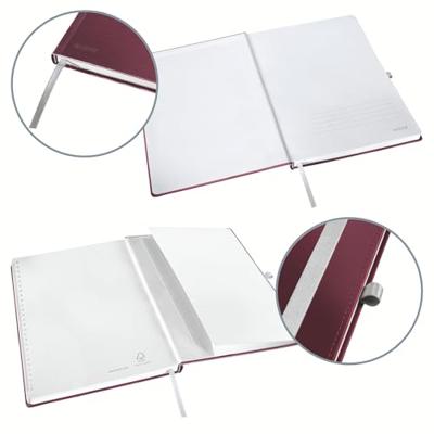 Leitz 44861028 Notitieboek Geruit Granaatrood Aantal paginas: 80 DIN A5 Leitz 44861028 Notitieboek Geruit Granaatrood Aantal paginas: 80 DIN A5