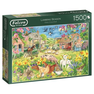 Falcon de luxe Lambing Season 1500 pcs Legpuzzel 1500 stuk(s)