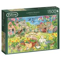 Falcon de luxe Lambing Season 1500 pcs Legpuzzel 1500 stuk(s) - thumbnail