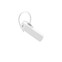 Hama Mono Bluetooth headset (multipoint, voor twee apparaten, spraakbediening, aanraakbediening, headset met microfoon, draadloos, eenzijdig, in ear, afneembare oorhaak, oorkussens, draadloos) wit - thumbnail