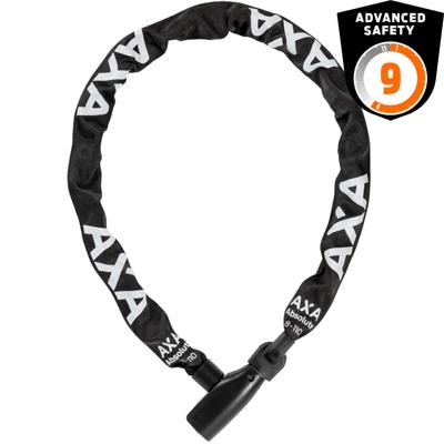 Axa Slot ketting absolute 8-110 zwart safety index 9