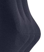 FALKE Airport sokken 3-paar dark navy - thumbnail