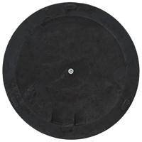 Parasolvoet rond 19 kg polyresin zwart - thumbnail