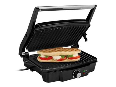 Tristar GR-2852 Contactgrill 1500W Zwart/RVS - thumbnail