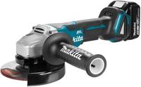 Makita dga505rtj | lxt accu haakse slijper 18v 125mm in mbox (2x 5.0ah accu + snellader) - dga505rtj - thumbnail