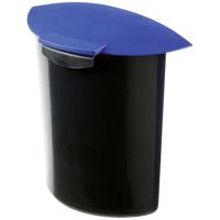 HAN MOON 1839-14 Afvalinzet 6 l (b x h x d) 250 x 315 x 144 mm Polypropyleen Zwart, Blauw 1 stuk(s) - thumbnail