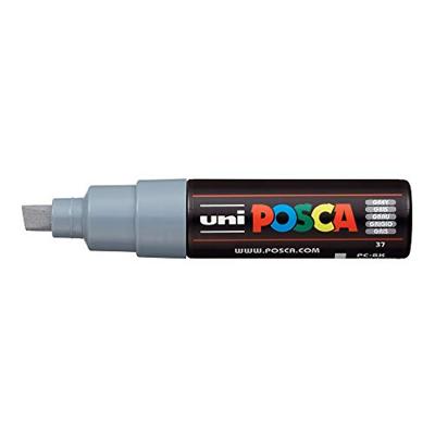 Uni POSCA paintmarker PC-8K, 8 mm, grijs Uni POSCA paintmarker PC-8K, 8 mm, grijs