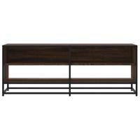 Tv-meubel 180x40x46 cm bewerkt hout bruin eikenkleurig - thumbnail