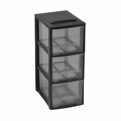 Multifunctionele ladekast Mondex Mini Empire A5 3 lades Zwart Multifunctionele ladekast Mondex Mini Empire A5 3 lades Zwart