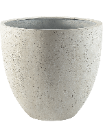 Grigio plantenbak Egg Pot XL antiek wit betonlook - thumbnail